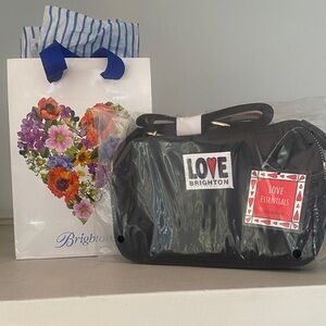 Brighton Black Crossbody Bag Love Essentials + gift bag